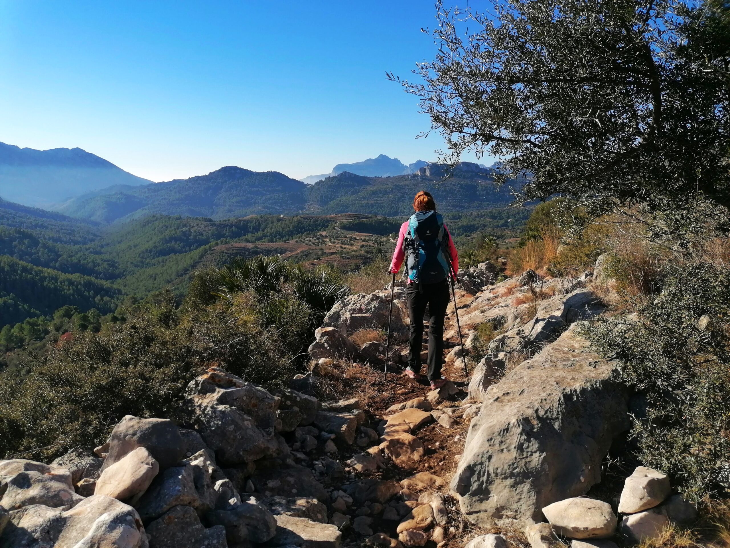 Mediterrean hiking